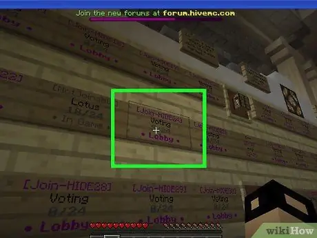 Играйте в прятки в Minecraft, шаг 3