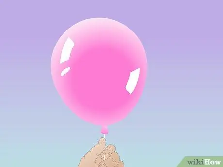 Втянуть воздушный шар с гелием, шаг 1
