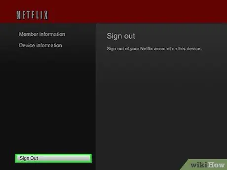 Выйти из Netflix на Xbox, шаг 3 Выйти из Netflix на Xbox, шаг 3