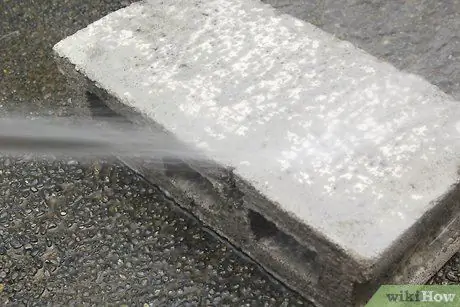 Покраска шлакоблоков, шаг 3