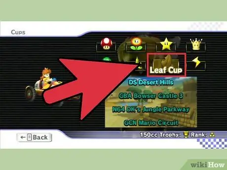 Разблокировать Leaf Cup на Mario Kart Wii, шаг 3