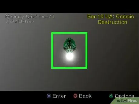 Удалите данные с карты памяти PS2 Шаг 5