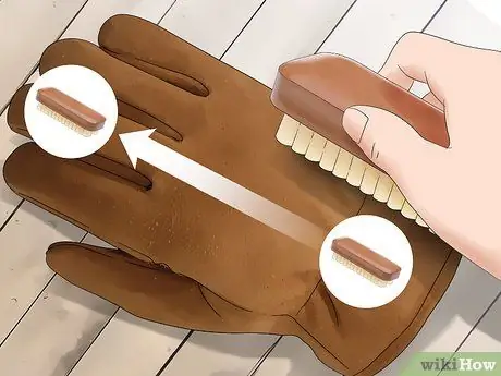 Чистые замшевые перчатки, шаг 2