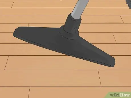Чистка бамбуковых полов, шаг 3