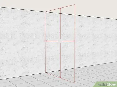 Постройте фальшивую стену, шаг 1