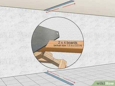 Постройте фальшивую стену Шаг 3