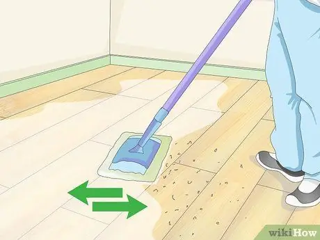 Завершить сосновые полы Шаг 1