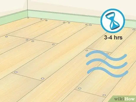 Завершить сосновые полы Шаг 3