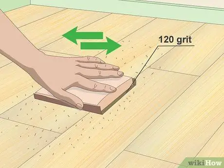 Завершить сосновые полы Шаг 4