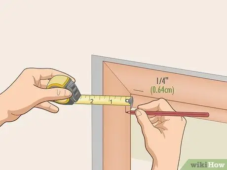 Обрезка дверной коробки Шаг 1