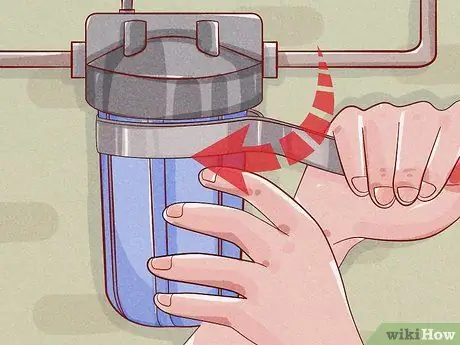 Замена фильтра для воды из колодца Шаг 10