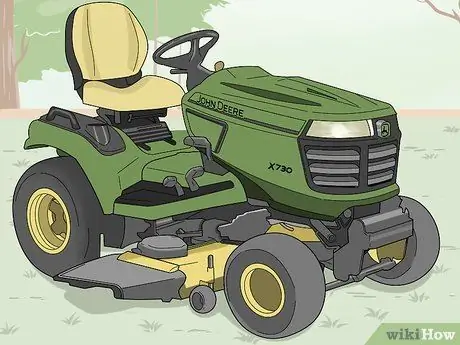 Запуск райдера John Deere Шаг 1