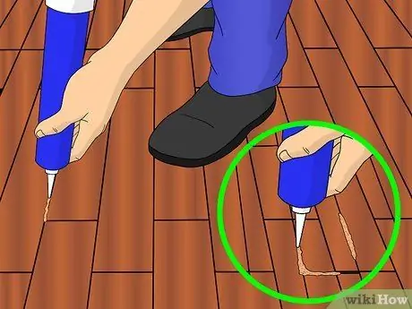 Ремонт неплотного деревянного паркета Шаг 5