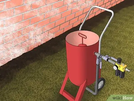 Удаление высолов с кирпича. Шаг 5
