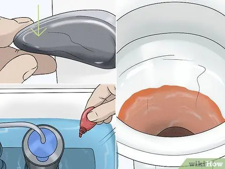 Обнаружение утечек в туалете Шаг 6