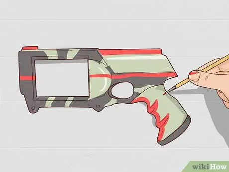 Распыление краски для пистолета Nerf, шаг 10
