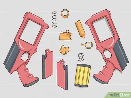 Распыление краски для пистолета Nerf, шаг 4