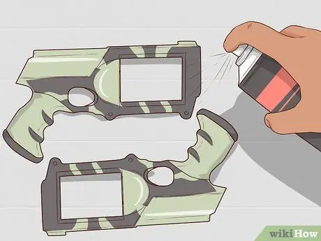 Распыление краски для Nerf Gun Шаг 9