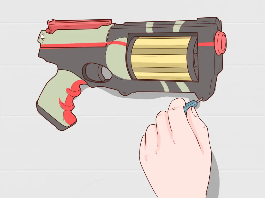 Как распылить краску для Nerf Gun: 12 шагов (с изображениями)