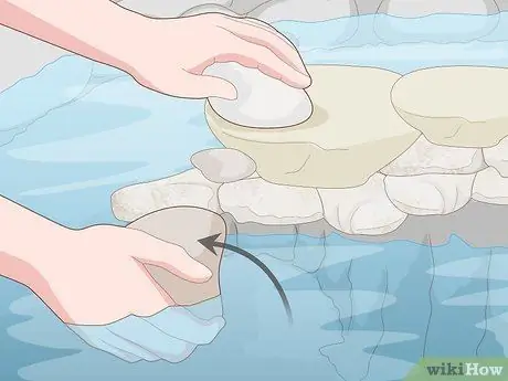 Посадить растения на окраинах пруда Шаг 13