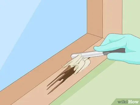 Заменить гнилое дерево вокруг окна Шаг 4