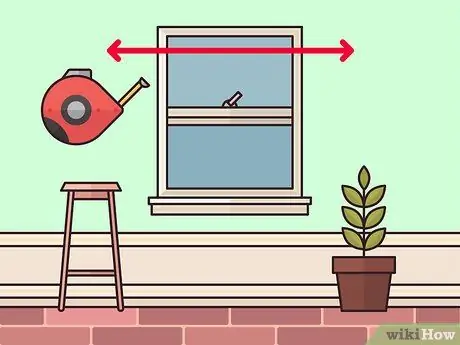 Повесьте балдахин у водопада Шаг 1