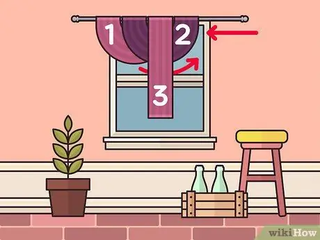 Повесьте балдахин для водопада Шаг 14