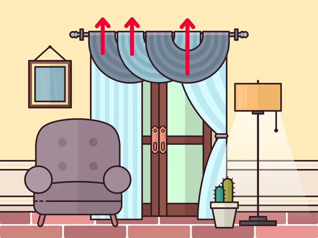 Как повесить балдахин у водопада (с иллюстрациями)