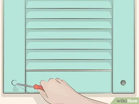 Покраска жалюзи Шаг 1