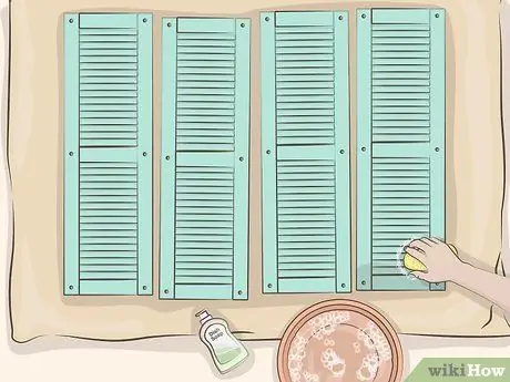 Покраска жалюзи, шаг 3