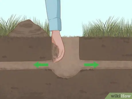Установить ловушку для кротов Victor Step 3