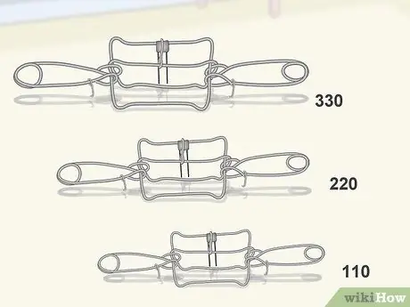Установка ловушки Conibear Шаг 1