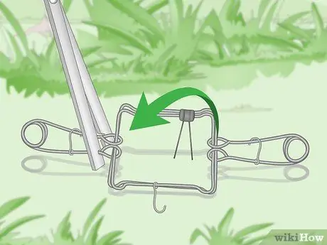 Установка ловушки Conibear Шаг 7