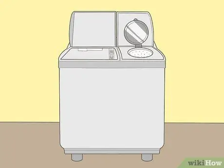 Очистка стиральной машины с двумя ваннами Шаг 5