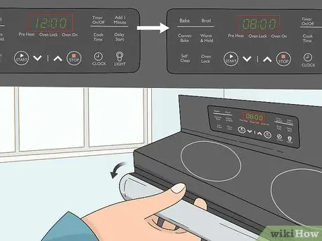 Разблокируйте духовку Kenmore, шаг 3