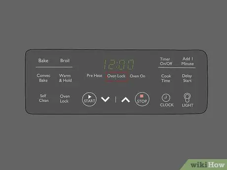 Разблокируйте духовку Kenmore, шаг 5