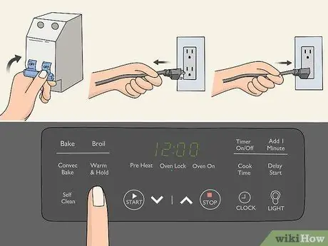 Разблокируйте духовку Kenmore, шаг 7