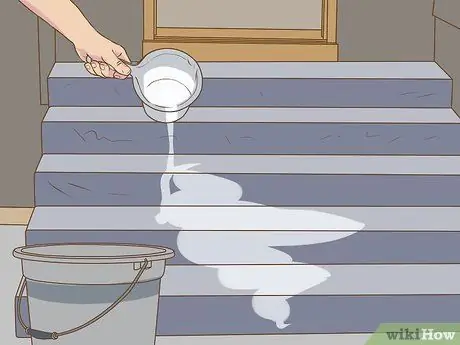 Очистите бетонные ступени, шаг 3