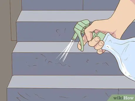 Очистите бетонные ступени, шаг 8