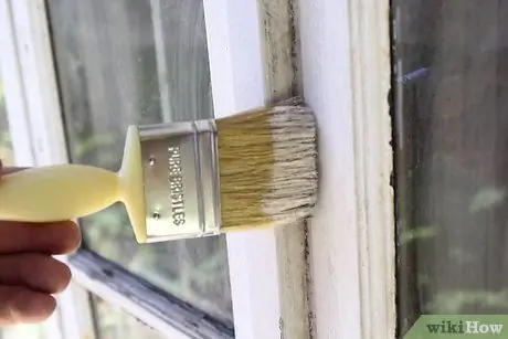 Покраска внутренней оконной рамы, шаг 11