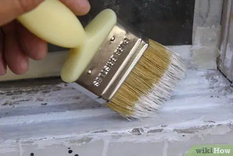 Покраска внутренней оконной рамы, шаг 12