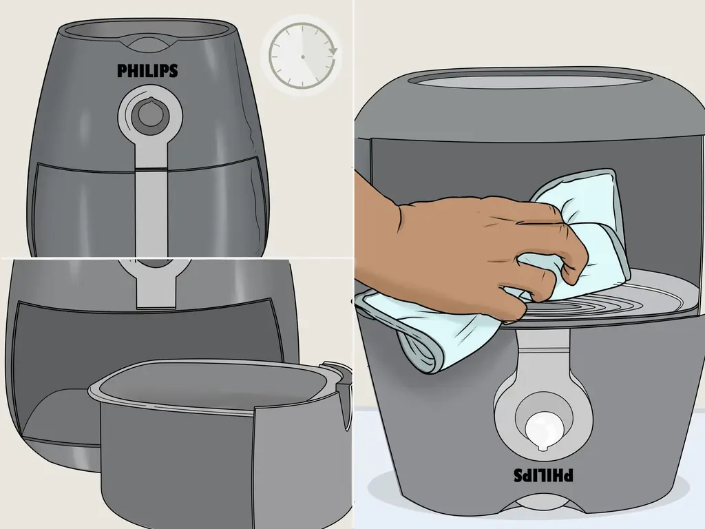 3 способа очистки аэрогриля Philips