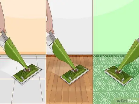 Используйте Swiffer Wet Jet Step 5