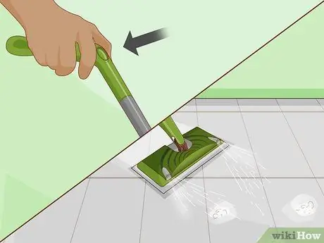 Используйте Swiffer Wet Jet Step 7