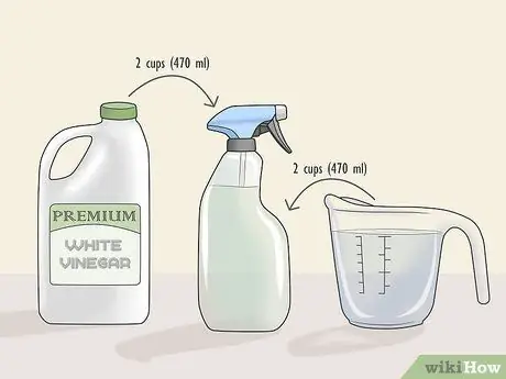 Удаление пятен от жесткой воды с душевых дверей Шаг 1