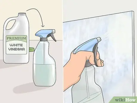 Удаление пятен от жесткой воды с душевых дверей Шаг 7