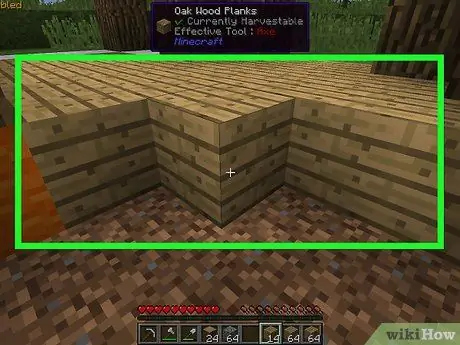 Построить на Minecraft Шаг 10