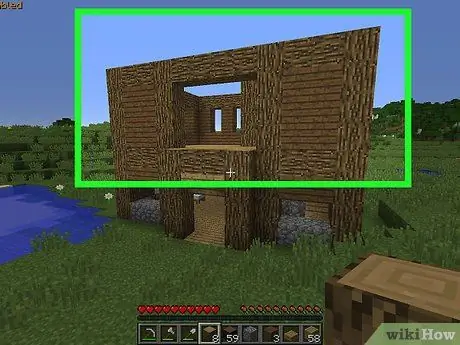 Построить на Minecraft Шаг 13