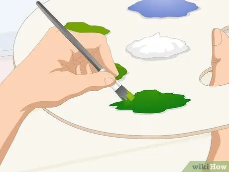 Раскрась тюльпаны Шаг 14