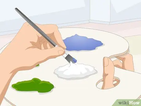 Раскрась тюльпаны Шаг 4